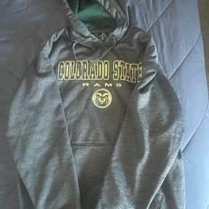 Colorado State Embroidered Hoodie XL